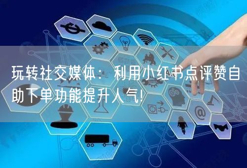 玩转社交媒体：利用小红书点评赞自助下单功能提升人气!